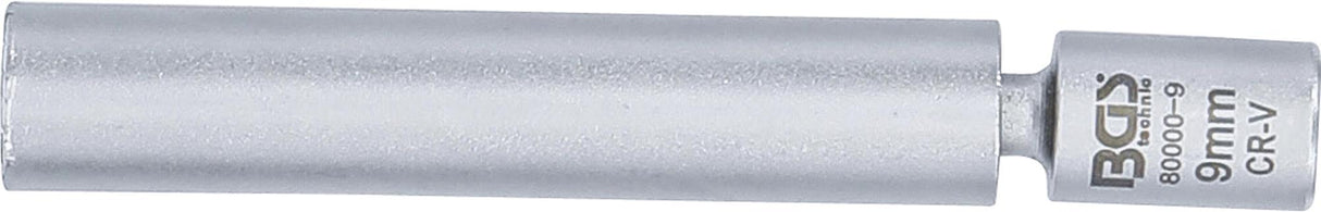 SWIVEL GLOW & SPARK PLUG SOCKET | 6.3 MM (1/4") | 9 MM (80000-9)