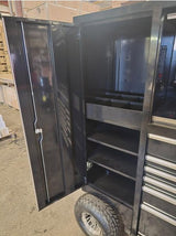 TOOL CABINET ON WHEELS | 13 DRAWERS | MOBILE EQUIPMENT ON WHEELS | BLUE (419900B)