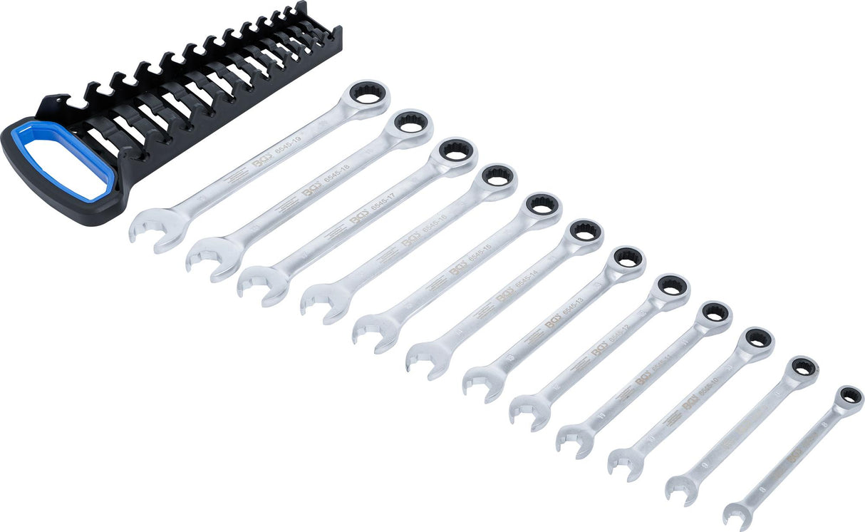 OPEN END RATCHET AND RATCHET RING WRENCH SET | 8 - 19 MM | 12 PCS. (6545)
