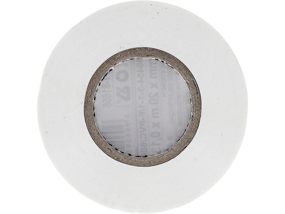 INSULATION TAPE 19MMX20MX0.13MM WHITE (YT-81656)