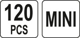 CAR FUSE ASSORTMENT 120 PCS MINI (YT-83146)