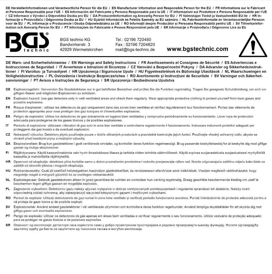 FORMING GAS LEAK DETECTOR (3401)
