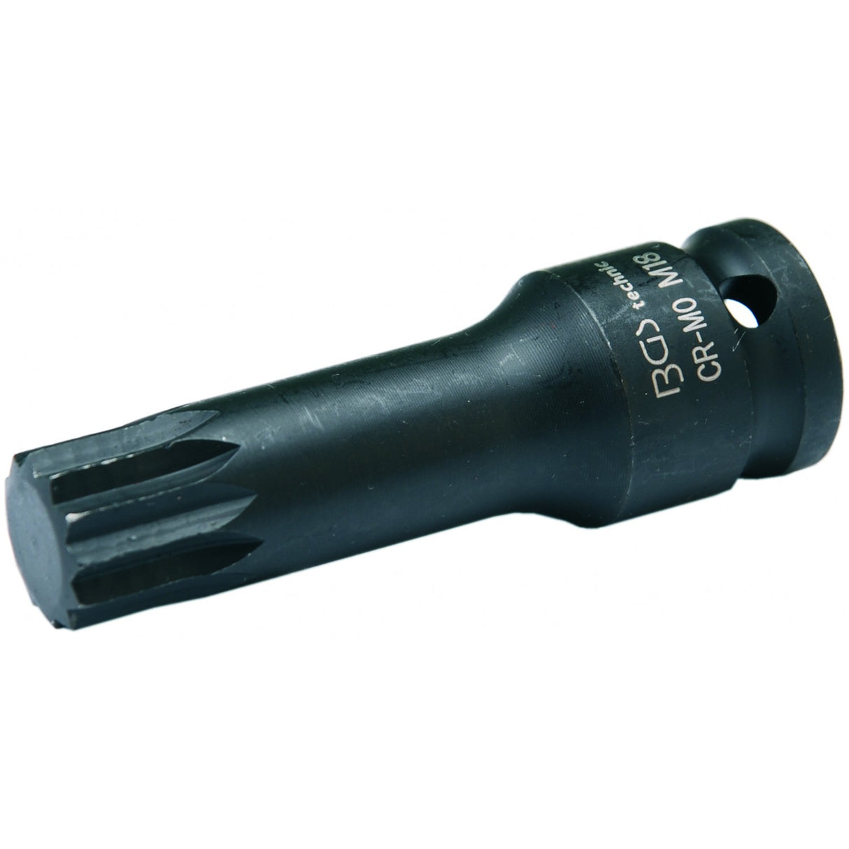 IMPACT BIT SOCKET | LENGTH 78 MM | 12.5 MM (1/2") DRIVE | SPLINE (FOR XZN) | M18 (5184-M18)
