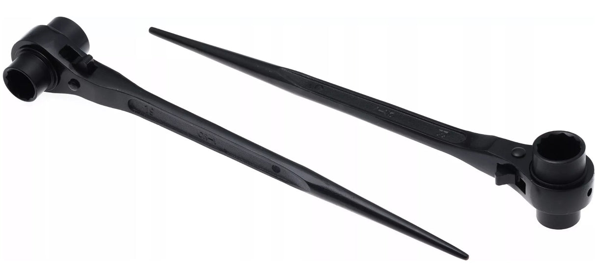 SCAFFOLDING DOUBLE-SIDED RATCHET WRENCH | BLACK | 19X22 MM (SK1920)