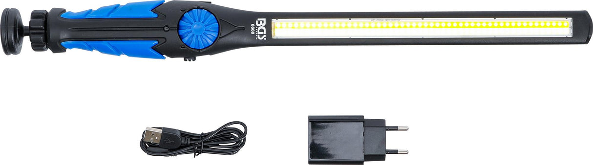 COB-LED HANDHELD WORK LAMP | LED COLD WHITE & YELLOW | ULTRA FLAT TYPE (6660)
