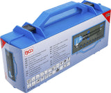 AIR IMPACT WRENCH | ANGLED AND IMPACT SOCKET SET | 12.5 MM (1/2") | 650 NM | 10 PCS. (74348)