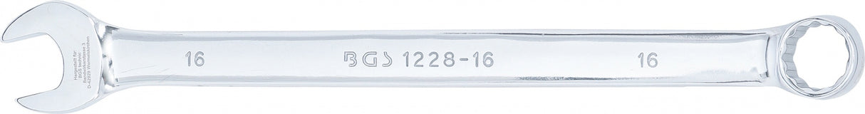 COMBINATION SPANNER | EXTRA LONG | 16 MM (1228-16)