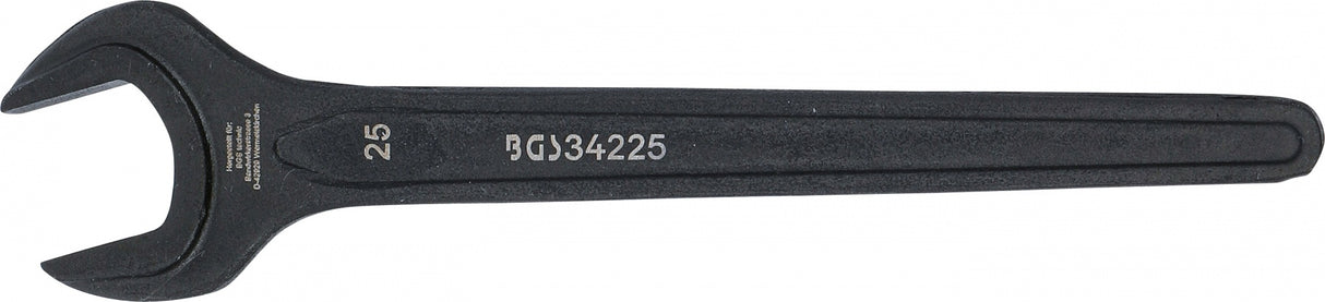 SINGLE OPEN END SPANNER | DIN 894 | 25 MM (34225B)