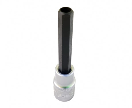 SOCKET FOR INJECTOR WITH HOLE | 12.5 MM (1/2") | HEX 10 MM | 100 MM (H10100)