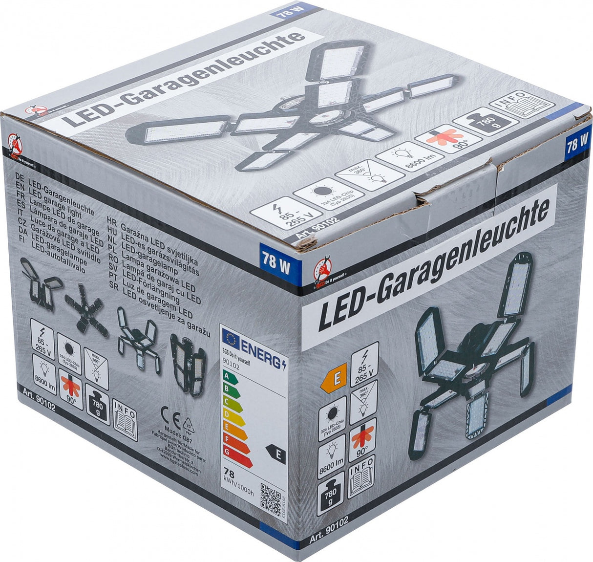 LED GARAGE LIGHT | 78 W (90102)