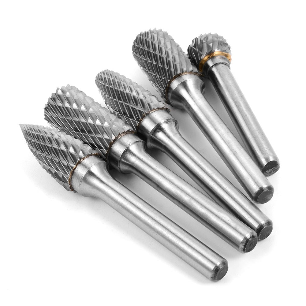TUNGSTEN CARBIDE DIAMOND CUTTER SET 10 PCS, HEAD SIZE - 12 MM (SK8699)