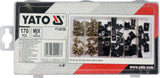 170 PCS BODYWORK NUTS&SCREWS ASSORTMENT (YT-06780)