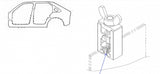 MINI WELDING CLAMP SET FOR BODYWORK AND OTHER JOBS 4 PCS. (ND2206)