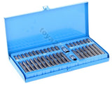 SCREWDRIVER BIT HEX,TORX,SPLINE 40PCS (66400)