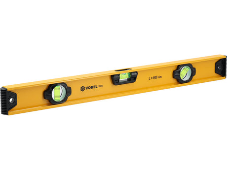 ALUMINIUM SPIRIT LEVEL | 600 MM | 3 VIALS (16442)