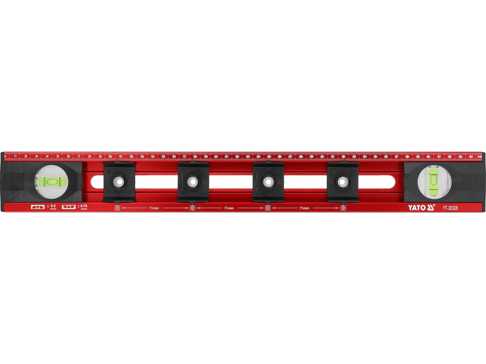 SPIRIT LEVEL 450 MM FOR ELECTRICTIANS (YT-30328)
