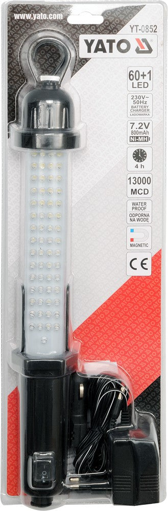 WORK LAMP RECHARGEABLE | 60+1 LED (YT-0852)