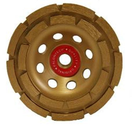 DIAMOND GRINDING DISC | PLATE TYPE | DOUBLE ROW | 22.2X125 MM (DR0125A)