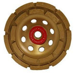 DIAMOND GRINDING DISC | PLATE TYPE | DOUBLE ROW | M14X125 MM (DR0125B)