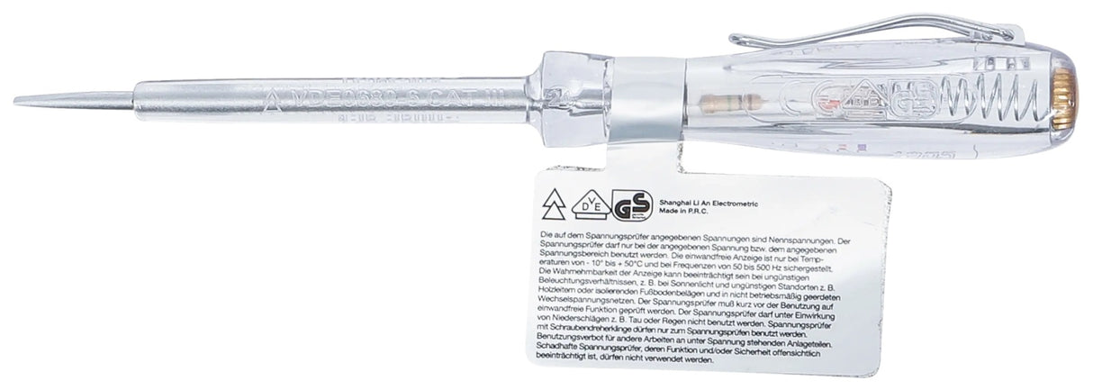 VOLTAGE TESTER / INDICATOR | 125 - 250 V | 150 MM (74693B)