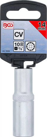 SOCKET, GEAR LOCK, DEEP | 10 MM (3/8") DRIVE | 14 MM (10354)