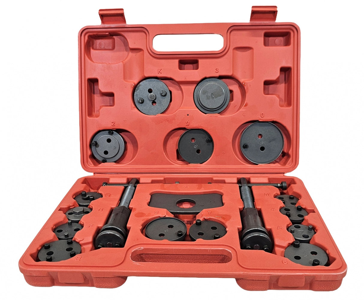 BRAKE CALIPER WIND BACK KIT WITH LEFT AND RIGHT THREAD | 18 PCS. (LS-42)