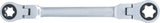 DOUBLE RATCHET RING SPANNER | ADJUSTABLE | WITH E-TYPE RING HEADS | E20 X E24 (71028-20X24)