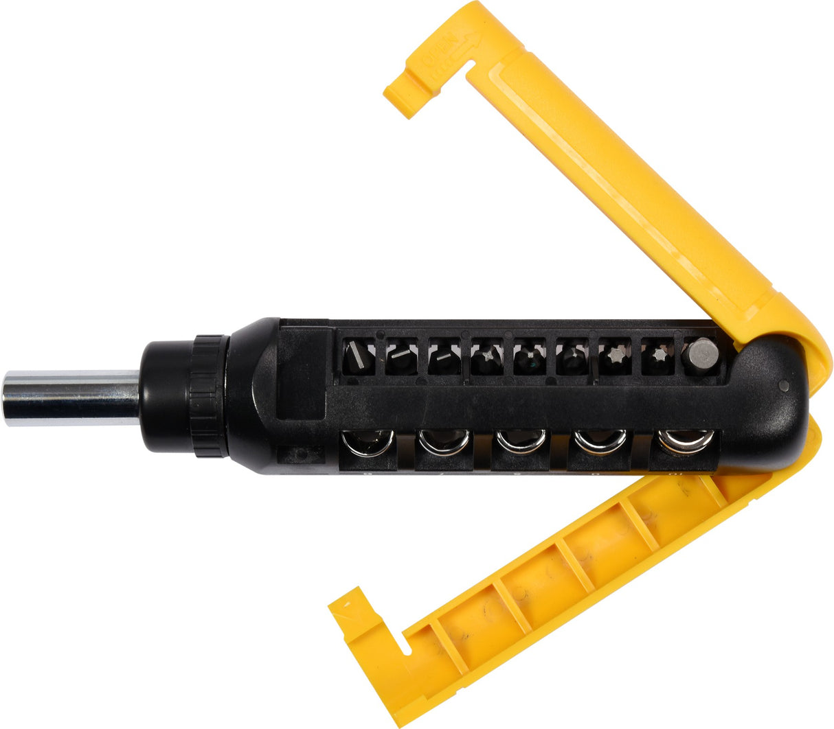 BIT SET WITH REVERSIBLE SCREWDRIVER | 15 PCS. (65034)
