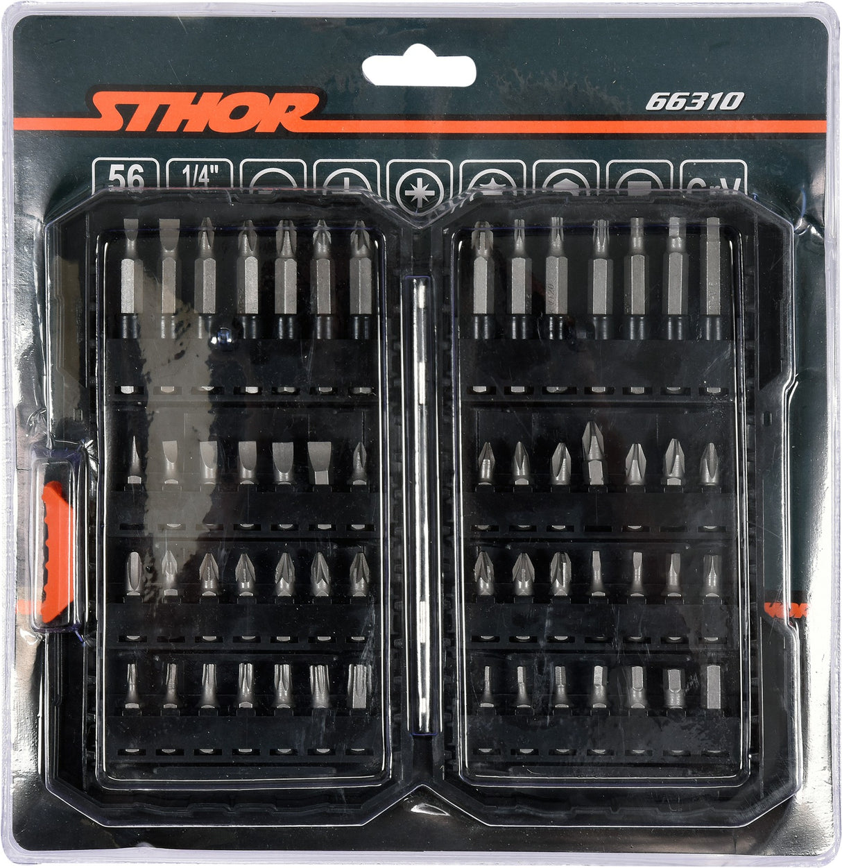 56PCS SCREWDRIVER BIT SET (66310)