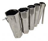 TUBULAR WRENCH SET | FOR SHOWER VALVES | 5 PCS. (SK5039)