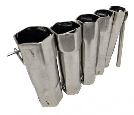 TUBULAR WRENCH SET | FOR SHOWER VALVES | 5 PCS. (SK5039)