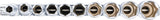 SOCKET SET, HEXAGON, DEEP | 12.5 MM (1/2") DRIVE | INCH SIZES | 10 PCS. (2435)
