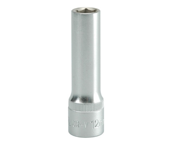 SOCKET 12MM 1/2" 6PT CV DEEP (YT-1225)