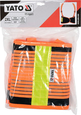 HIGH VISIBILITY BACK SUPPORT BELT,ORANGE (YT-742411)