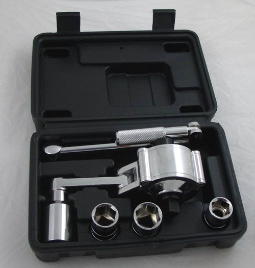 HIGH TORQUE WHEEL WRENCH/REDUCER FOR PASSENGER CARS | 3 SOCKETS / 17, 19, 21 MM (ESEA-0004)