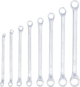 DOUBLE RING SPANNER SET | OFFSET | 6 X 7 - 20 X 22 MM | 8 PCS. (1209)