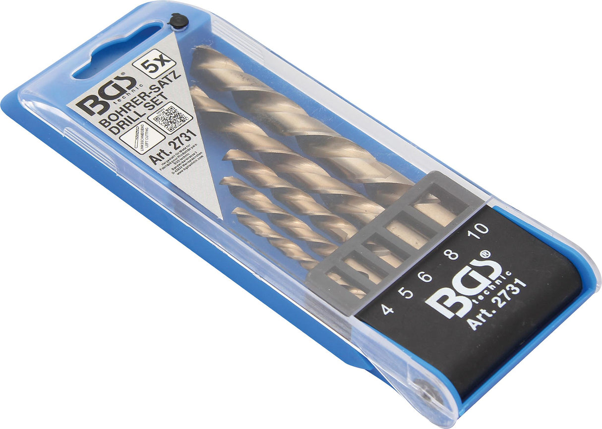 DRILL SET | LEFT CUTTING | 5 PCS. (2731)