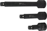 IMPACT EXTENSION BAR SET | EXTERNAL/INTERNAL SQUARE 20 MM (3/4") | 3 PCS. (8840)