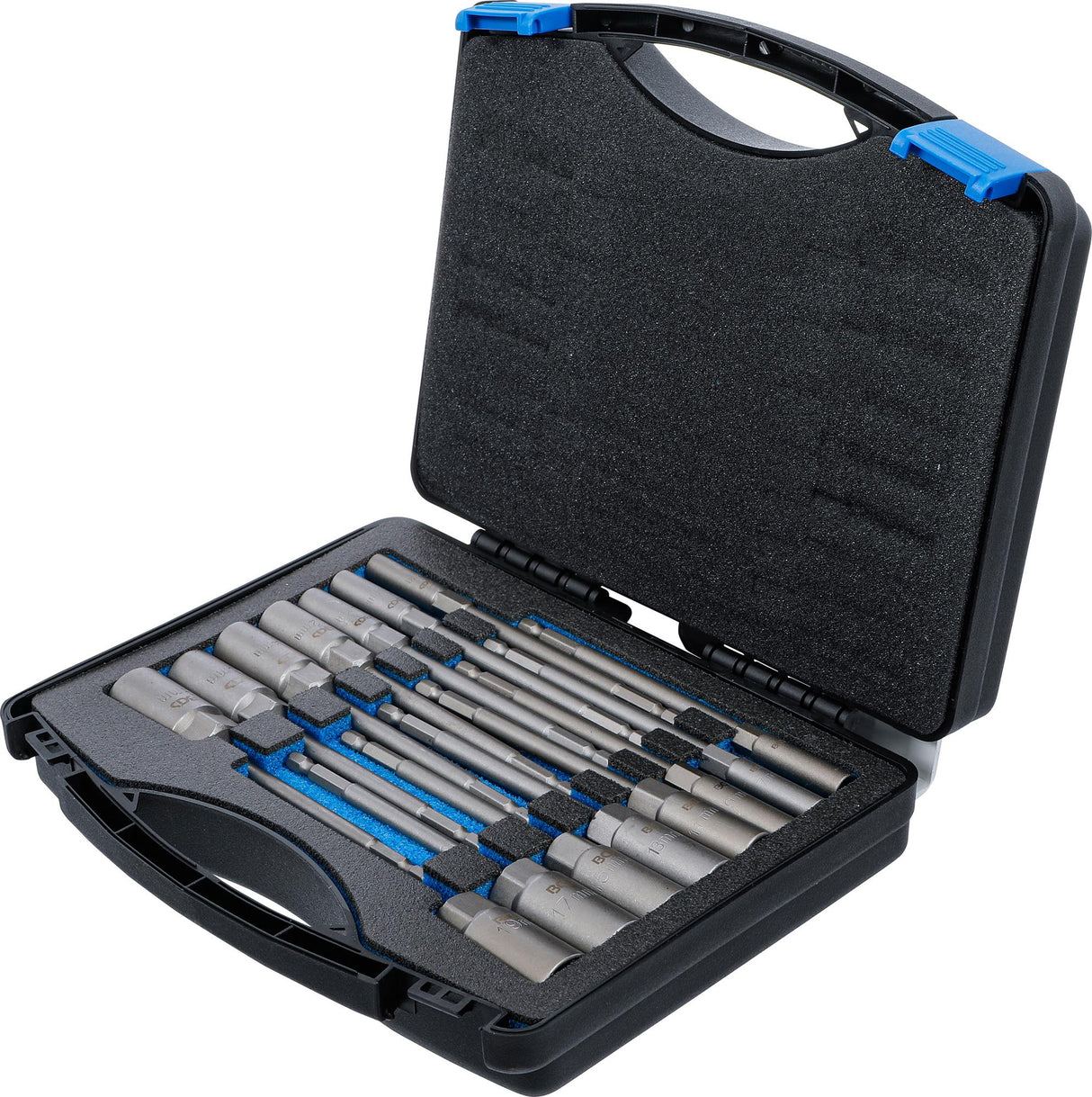 SOCKET SET, HEXAGON | EXTRA LONG | 6.3 MM (1/4") DRIVE | FOR ELECTRIC DRILLS | 5.5 - 19 MM | 15 PCS. (70147)