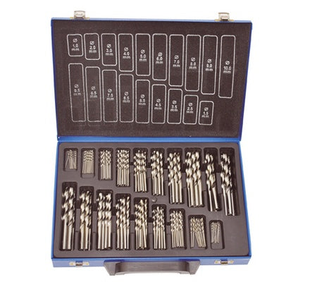 METAL DRILL BIT SET | HSS | Ø 1 - 10 MM | 170 PCS. (ES-1999)