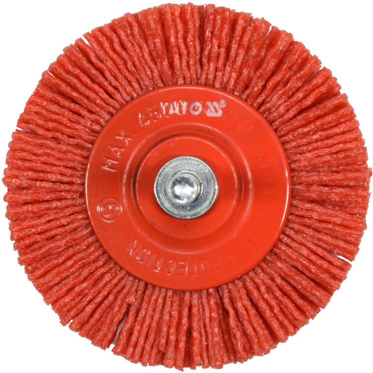 CUP BRUSH 75MM NYLON FOR DRILL (YT-47791)