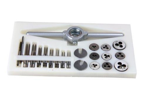 TAP AND DIE SET HSS | EXTRA SMALL SIZES | M1-M2.5 | 31 PCS. (MTD31)