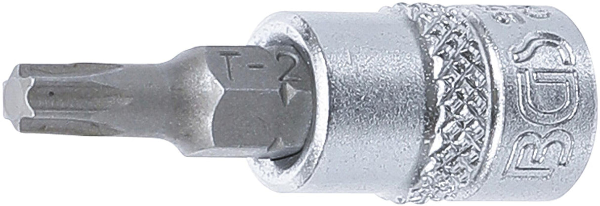 BIT SOCKET | 6.3 MM (1/4") DRIVE | T-STAR (FOR TORX) T25 (2593)