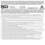 HIGH-PRESSURE HOSE MADE OF FLEXIBLE NYLON | FOR BGS 3236 (3236-1)