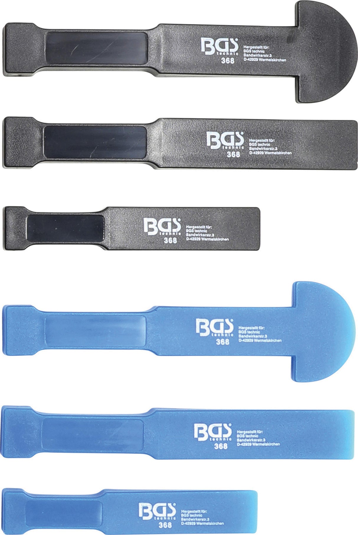 PLASTIC CHISEL SET 6 PCS. (368)