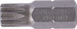 BIT | LENGTH 30 MM | 10 MM (3/8") DRIVE | SPLINE (FOR XZN) M10 (4853)