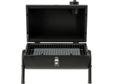 PORTABLE CHARCOAL GRILL, 2 X GRID 34X21CM (99929)