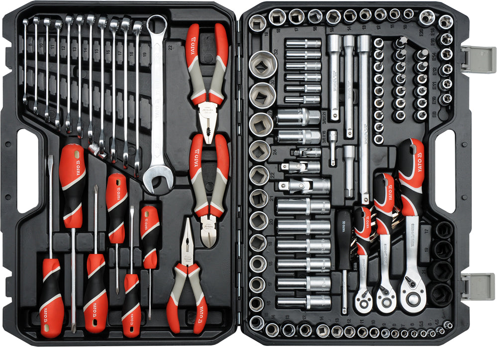 SOCKET SET 1/4", 3/8", 1/2" 129PCS (YT-38881)
