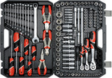 SOCKET SET 1/4", 3/8", 1/2" 129PCS (YT-38881)