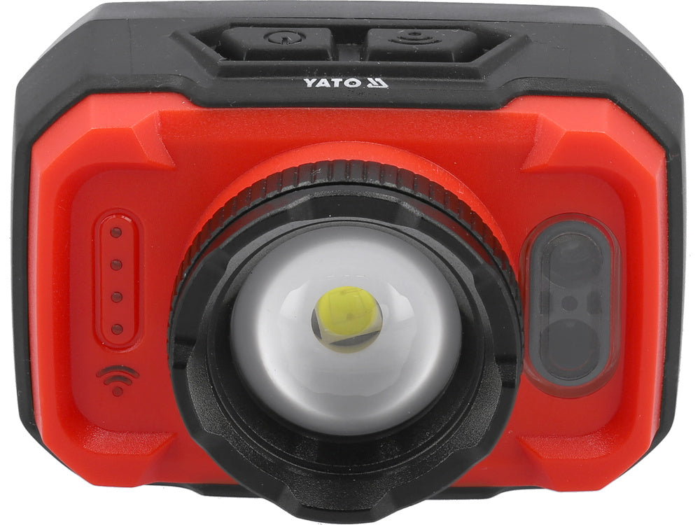 HEADLAMP 600LM RECHARG.,MOTION DETECTOR (YT-085941)